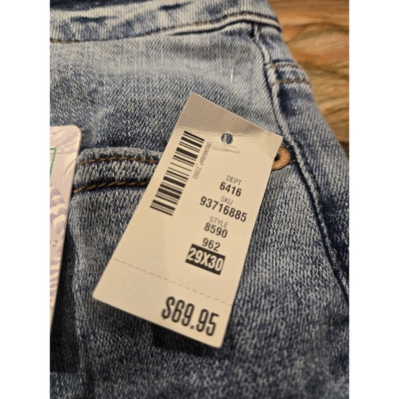 Aero jeans skinny taper 29x30  hemp denim nwt Distressed Raw Hem - Picture 3 of 11